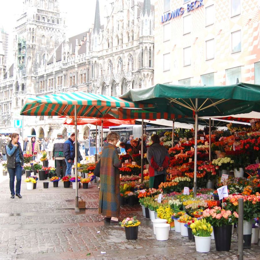 Street view of Munich