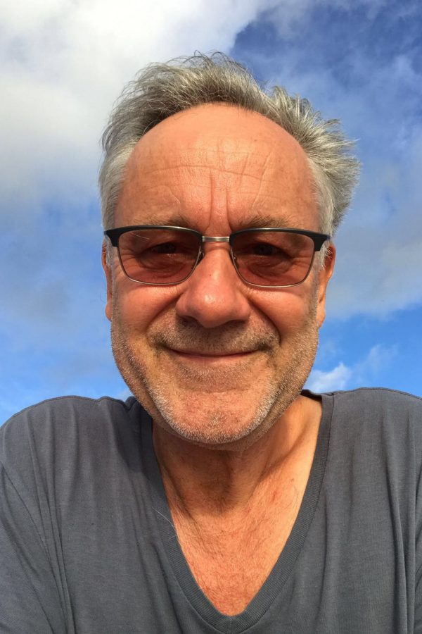 A portrait of Michael Wolf, the photographer