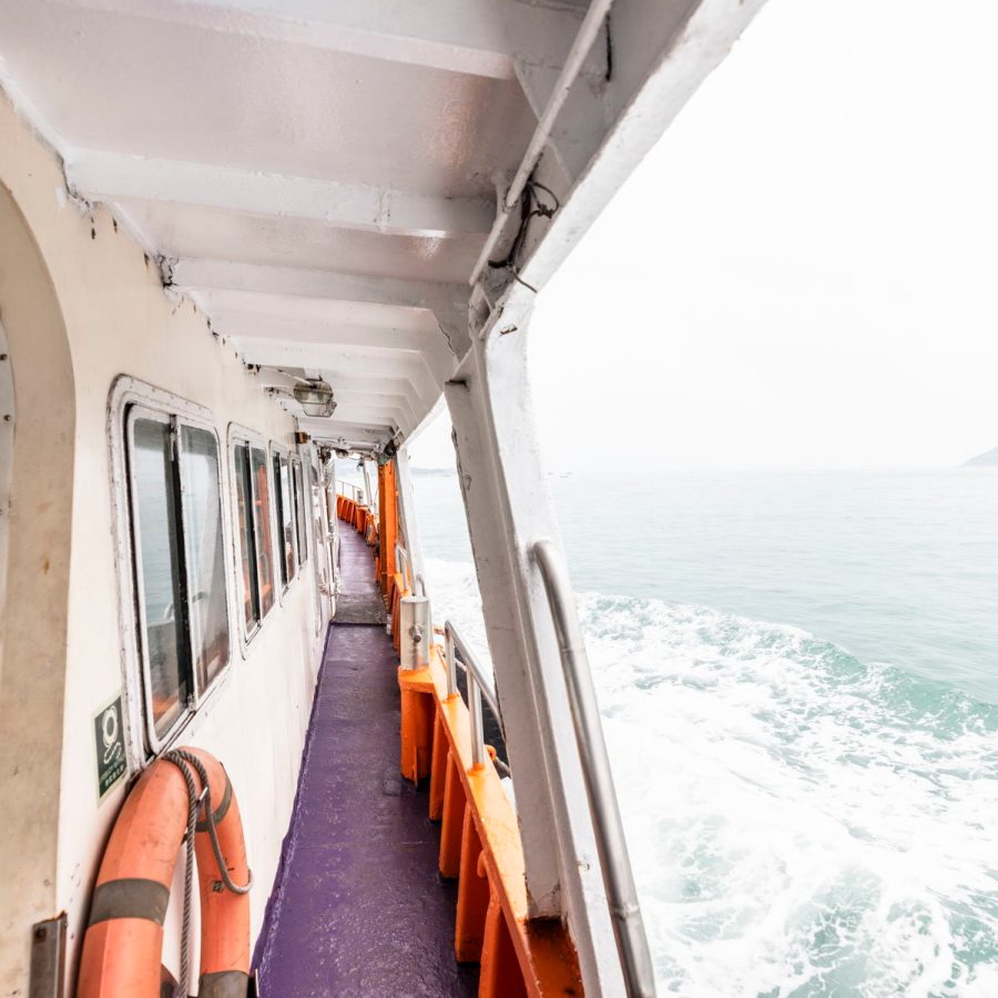 Hong Kong ferry. Credit: Mike Pickles