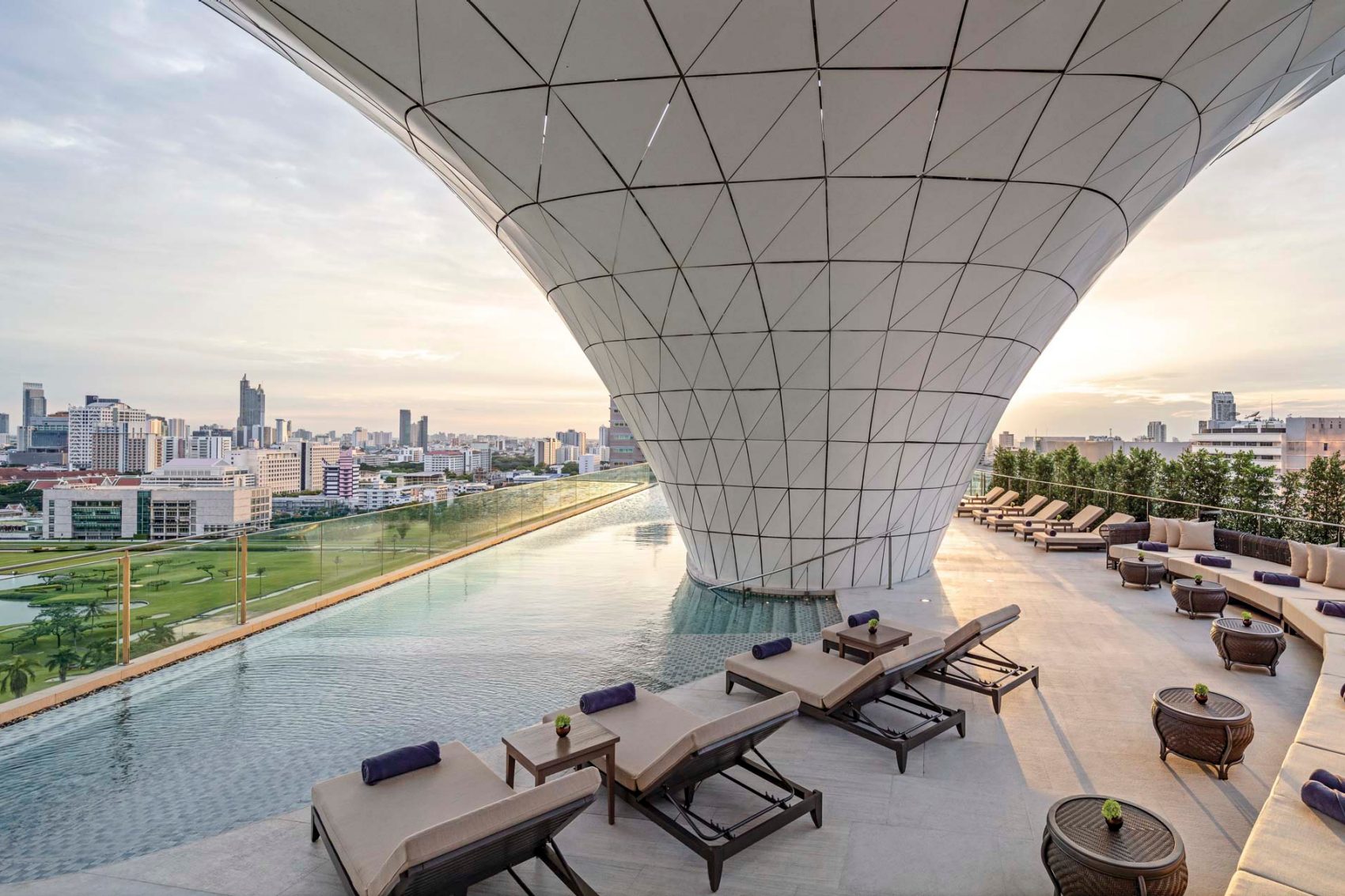 Pool at Waldorf Astoria Bangkok