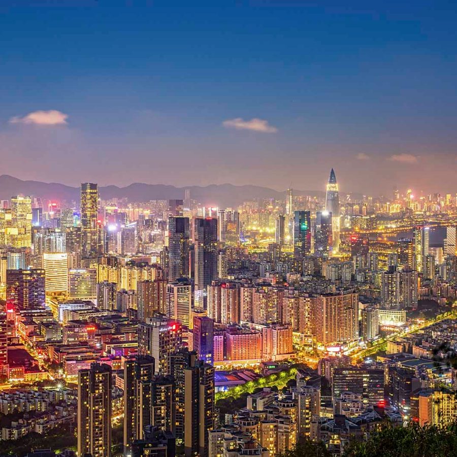 Shanghai night view
