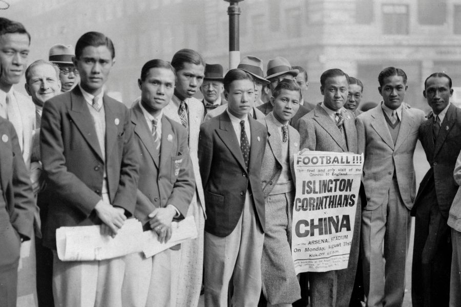 The Chinese soccer team