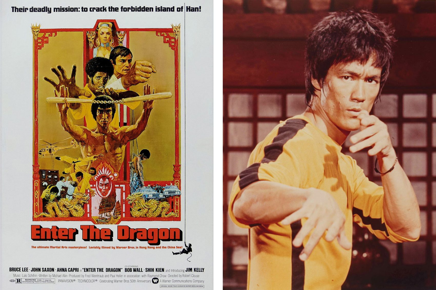 Bruce Lee stills and posters