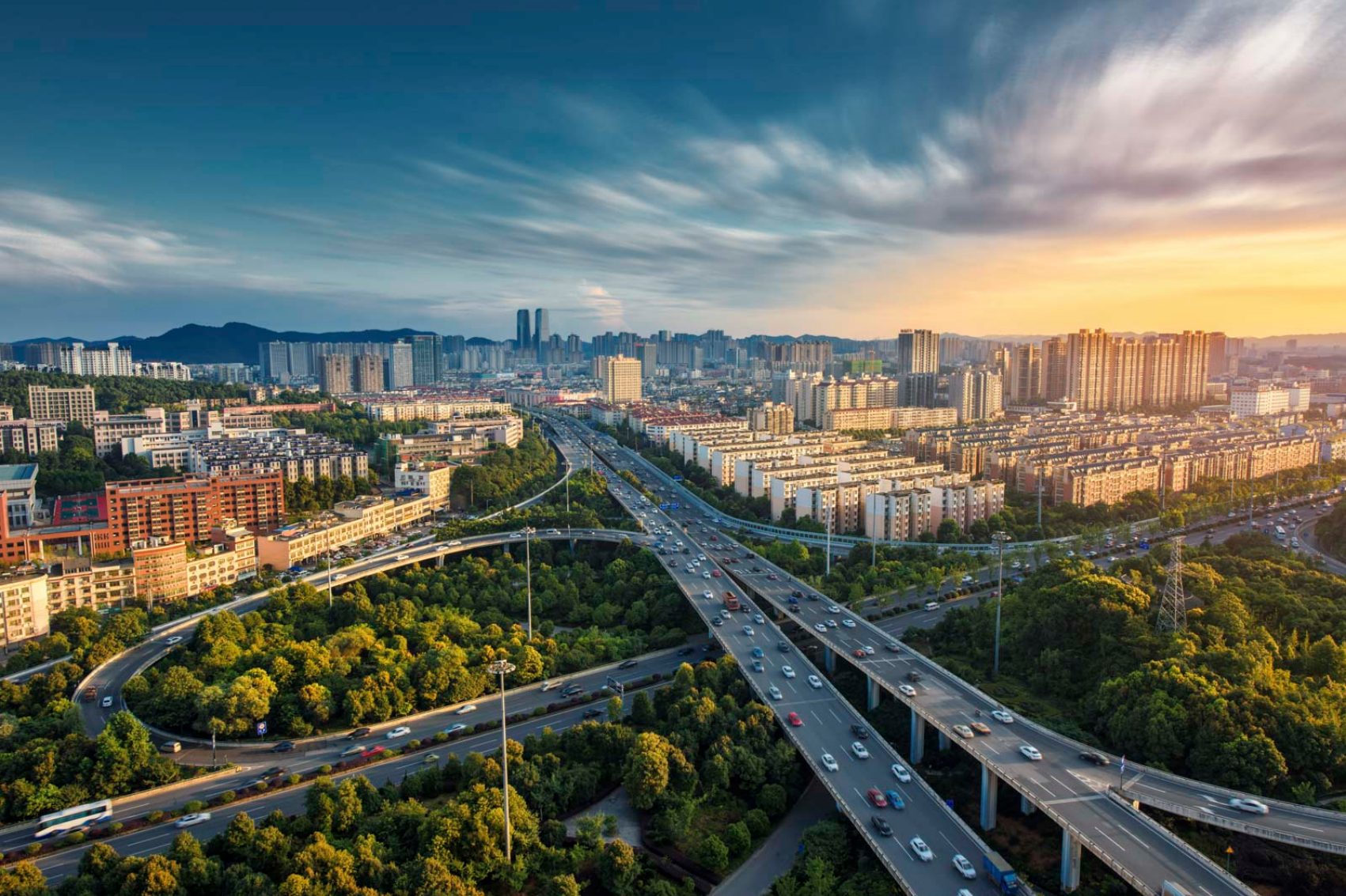 Changsha from above