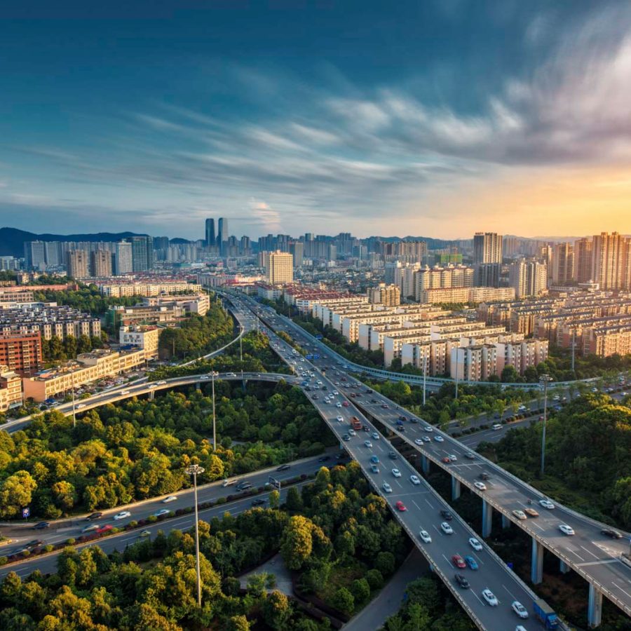 Changsha from above