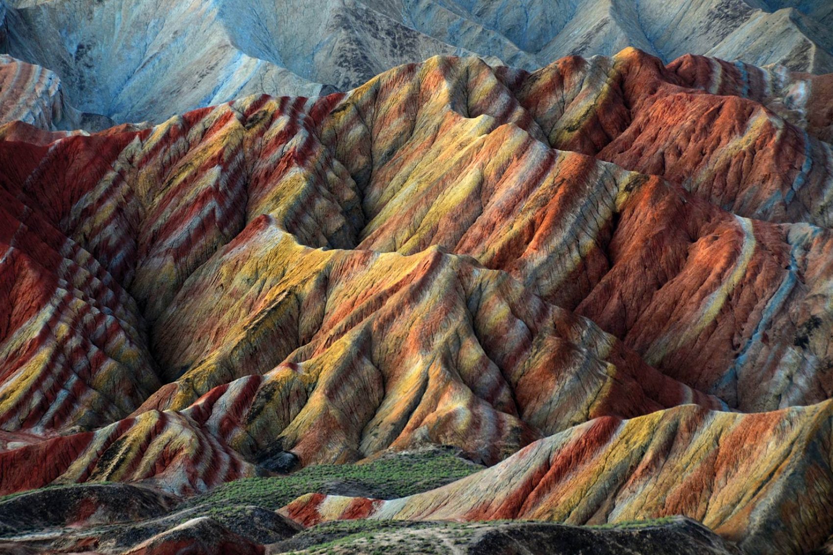 Zhangye Danxia Landform Geological Park, China