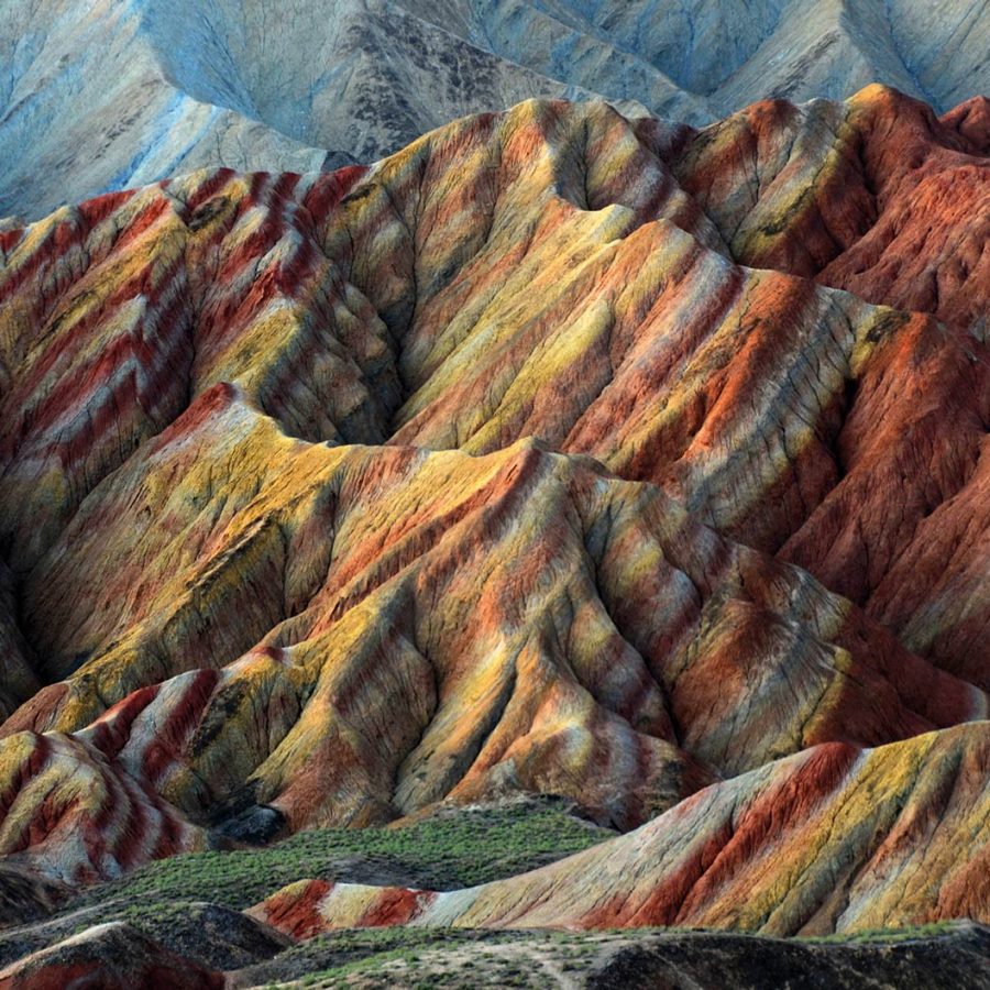 Zhangye Danxia Landform Geological Park, China