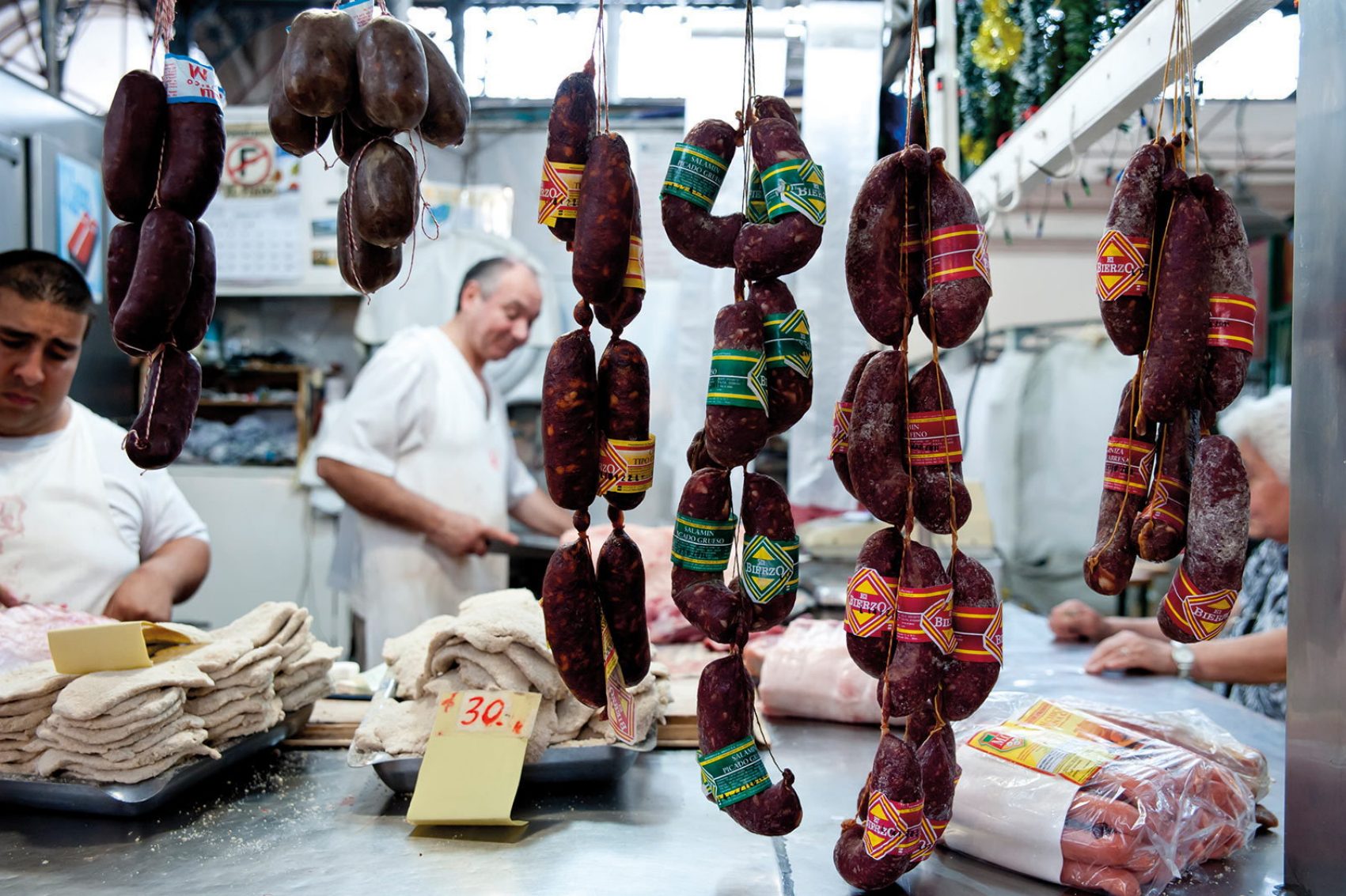 Meat at Buenos Aires market