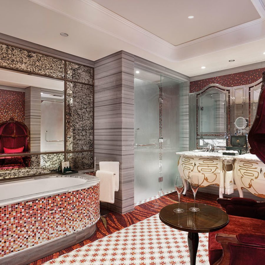 The Reverie Saigon grand bathroom