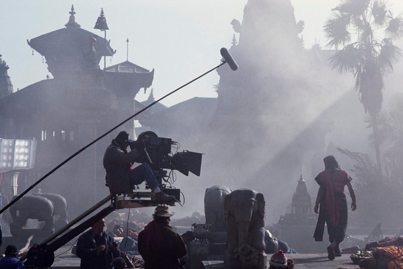 Director-On the Set of the Film Little Buddha