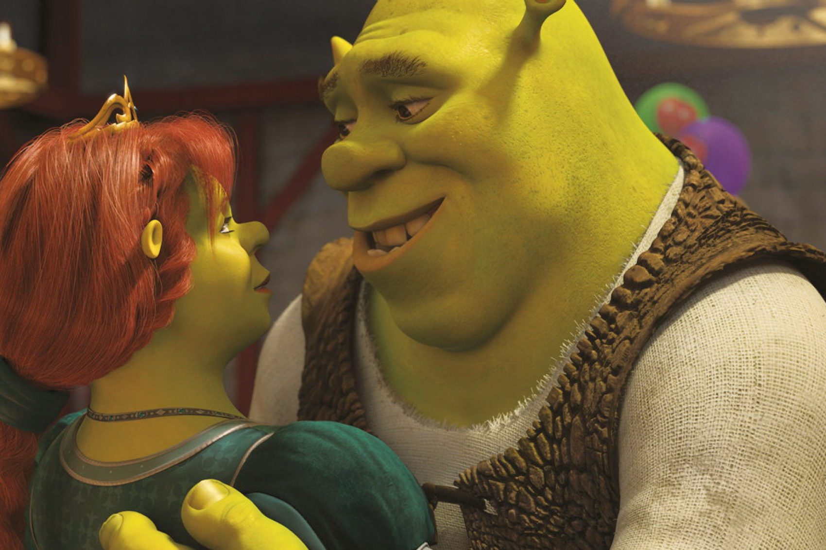 Shrek and Fiona from 'Shrek'