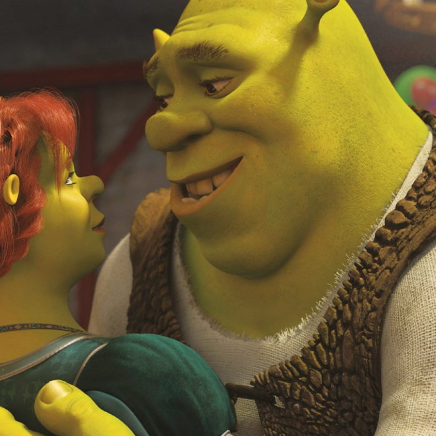 Shrek and Fiona from 'Shrek'