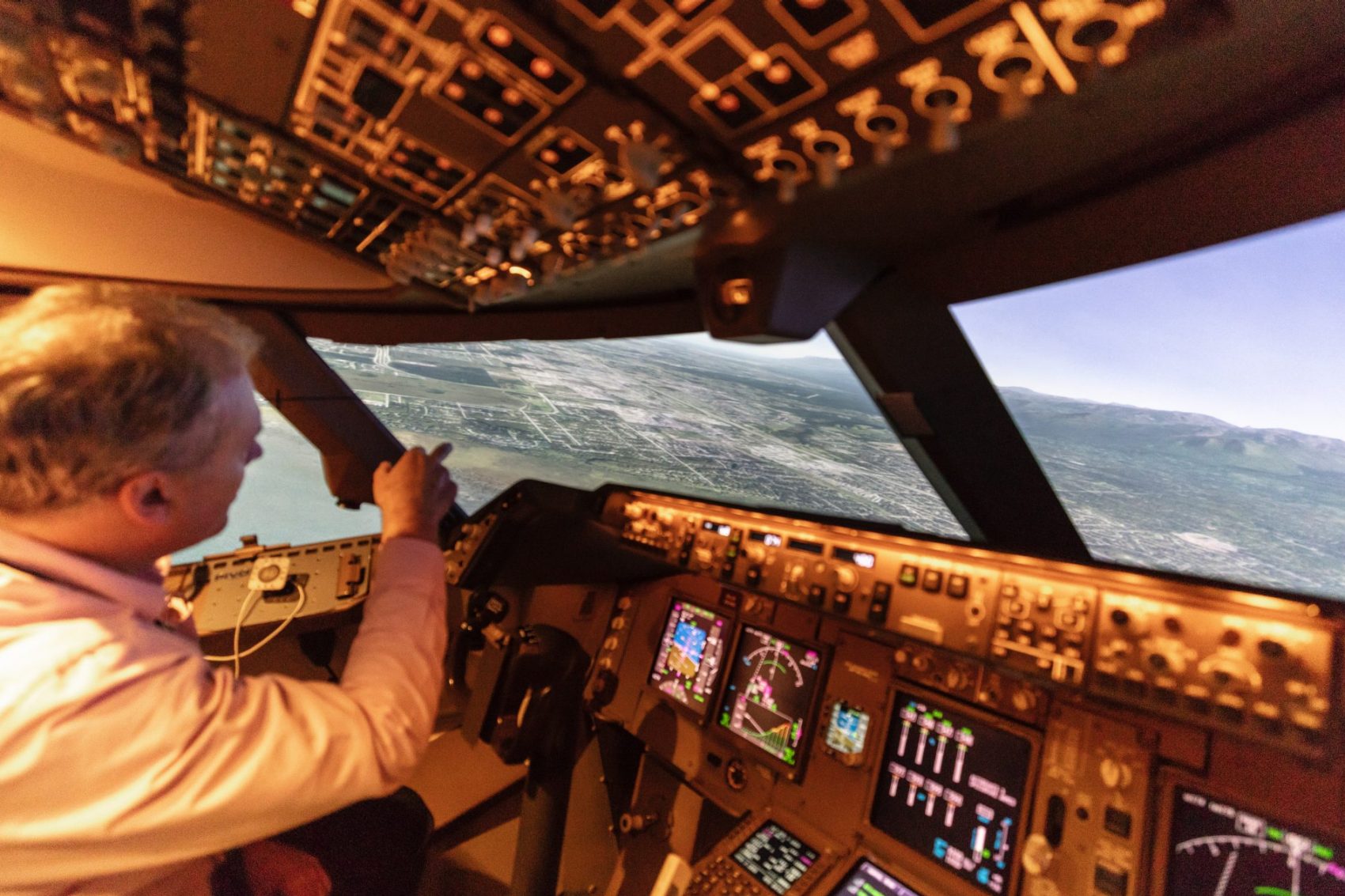 A peek inside Cathay's flight training simulators