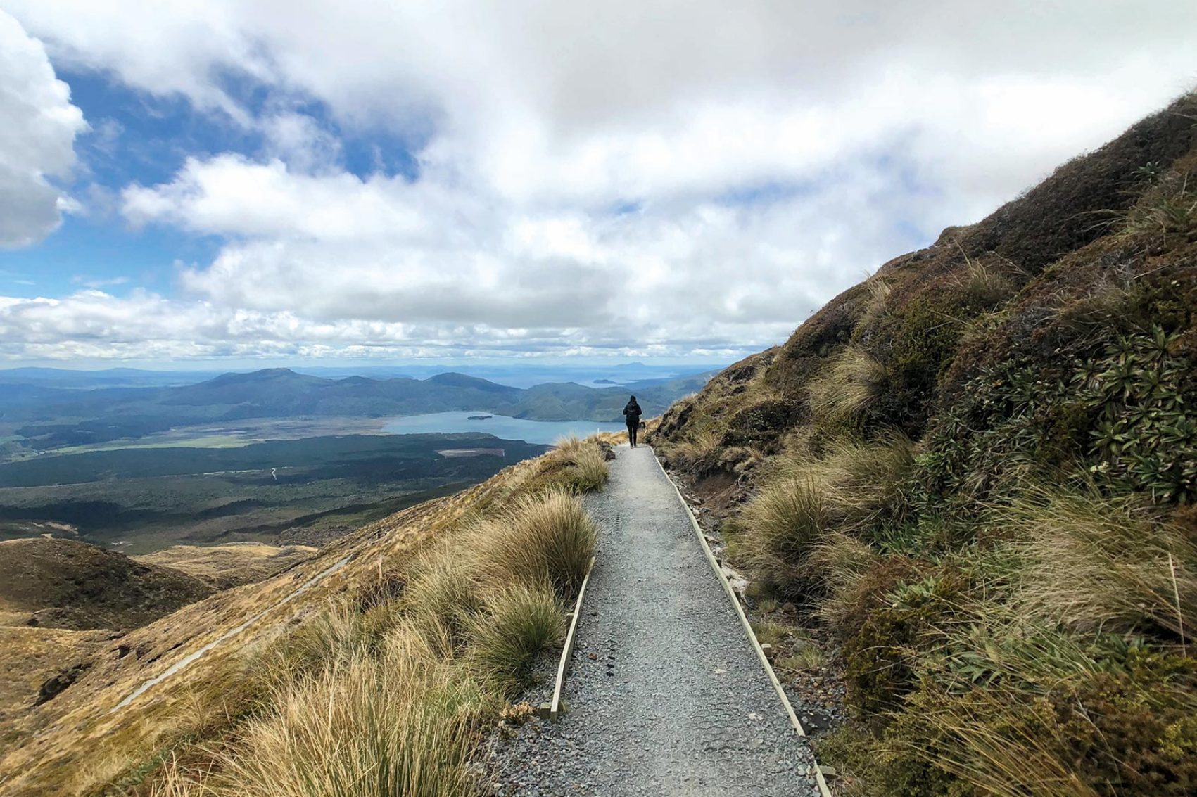 Mountain view in New Zealand