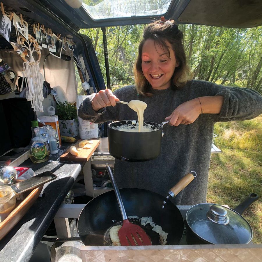 Cooking when having road trip