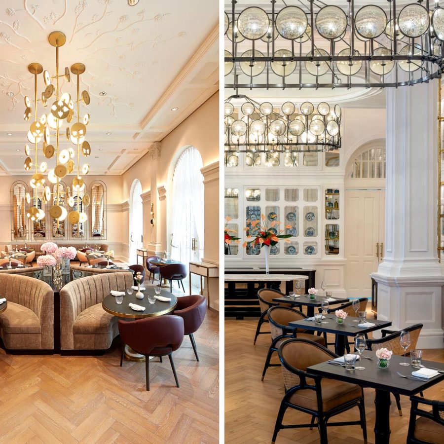 La Dame de Pic and Tiffin Room, Raffles Singapore