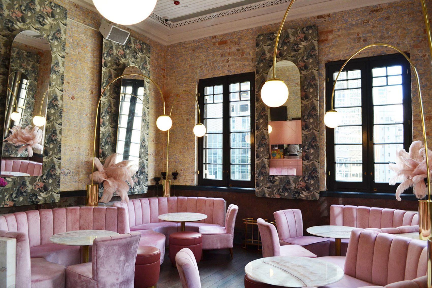 Madame Fu pink room afternoon tea