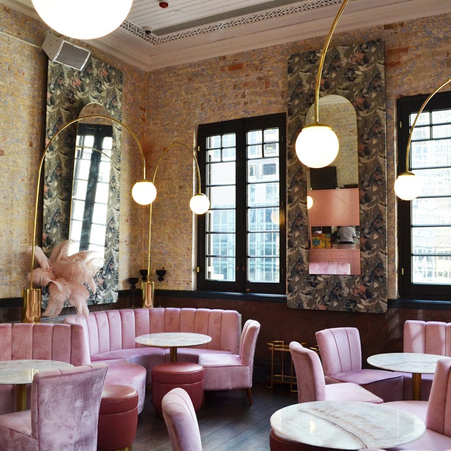 Madame Fu pink room afternoon tea