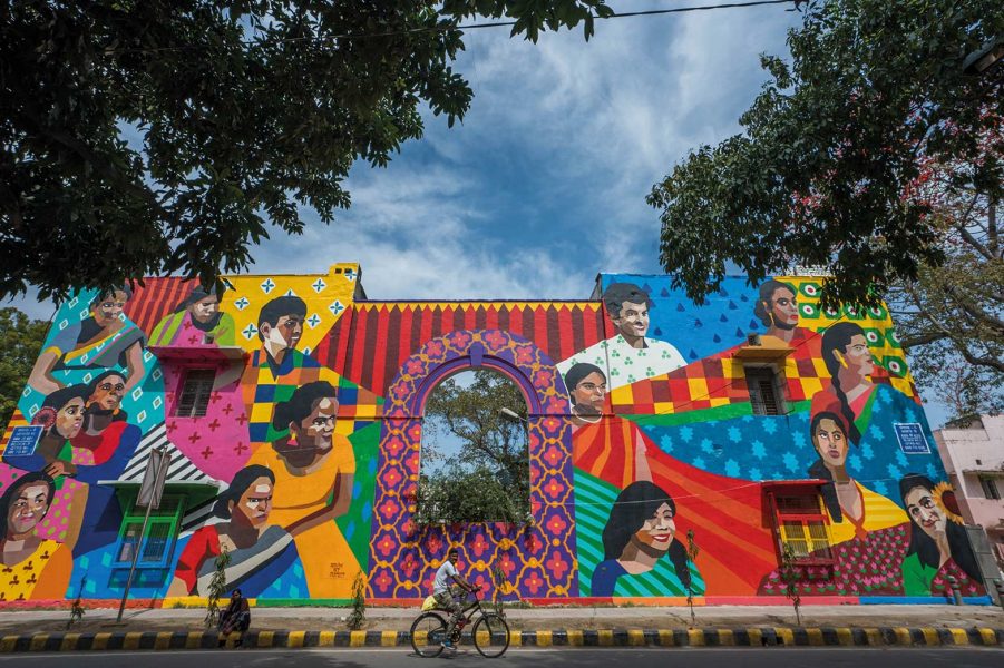 India street art