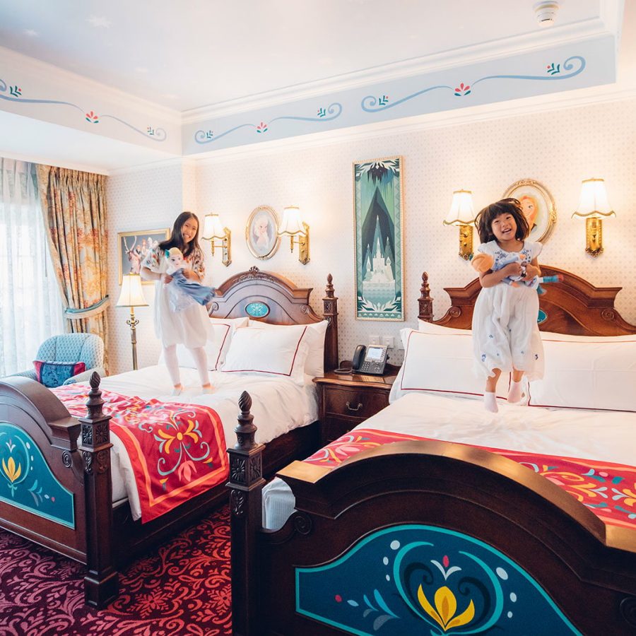 Disneyland hotel room. Credit: Hong Kong Disneyland