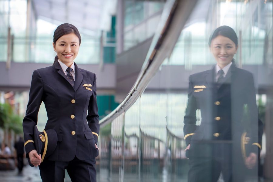 第二副機長Christina Ho。Credit: Karen Yung