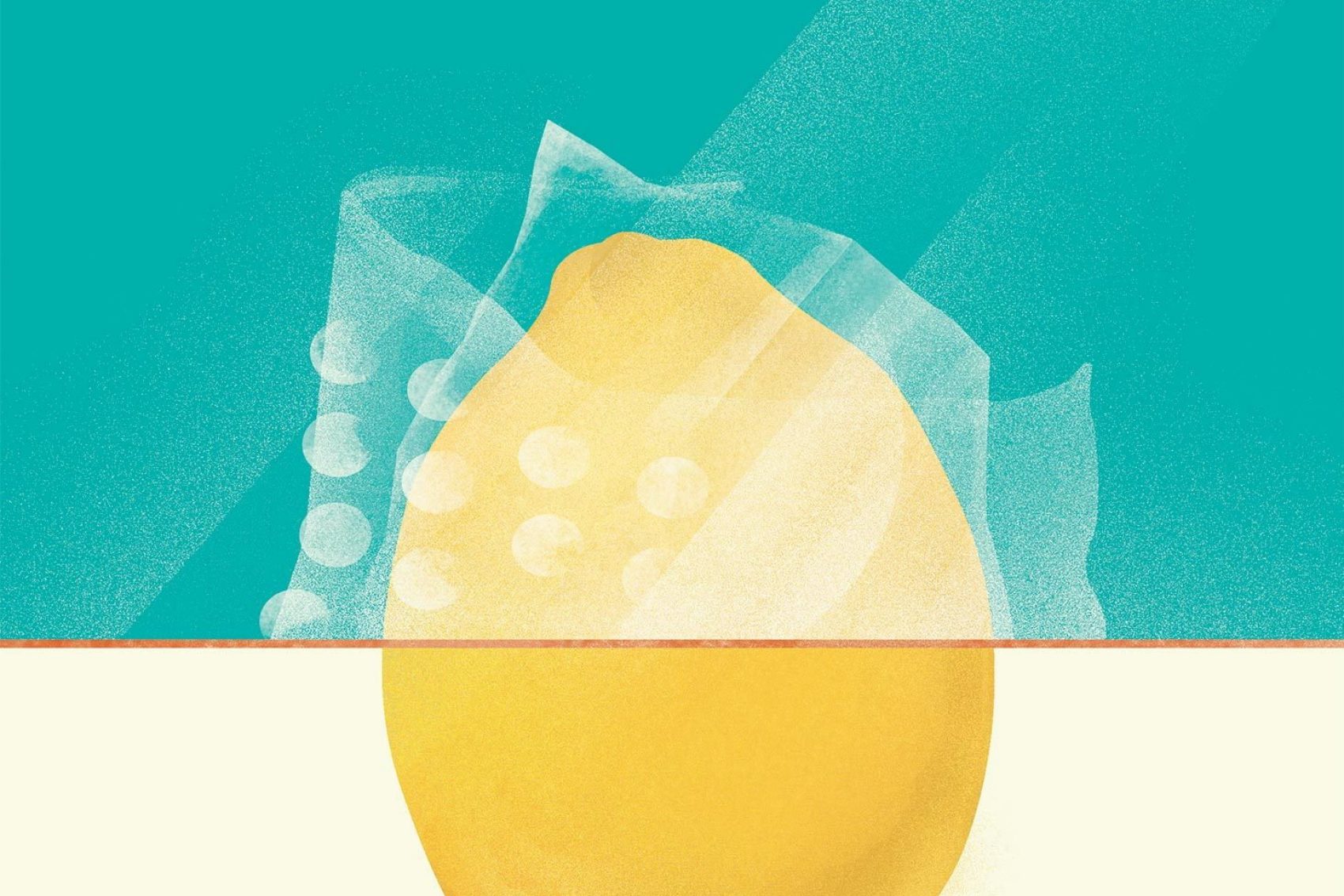 Silk road illustration, lemon