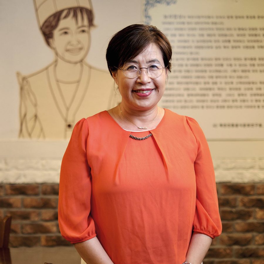 Dr Lee Ae-ran, founder of the North Korean Traditional Food Institute. 