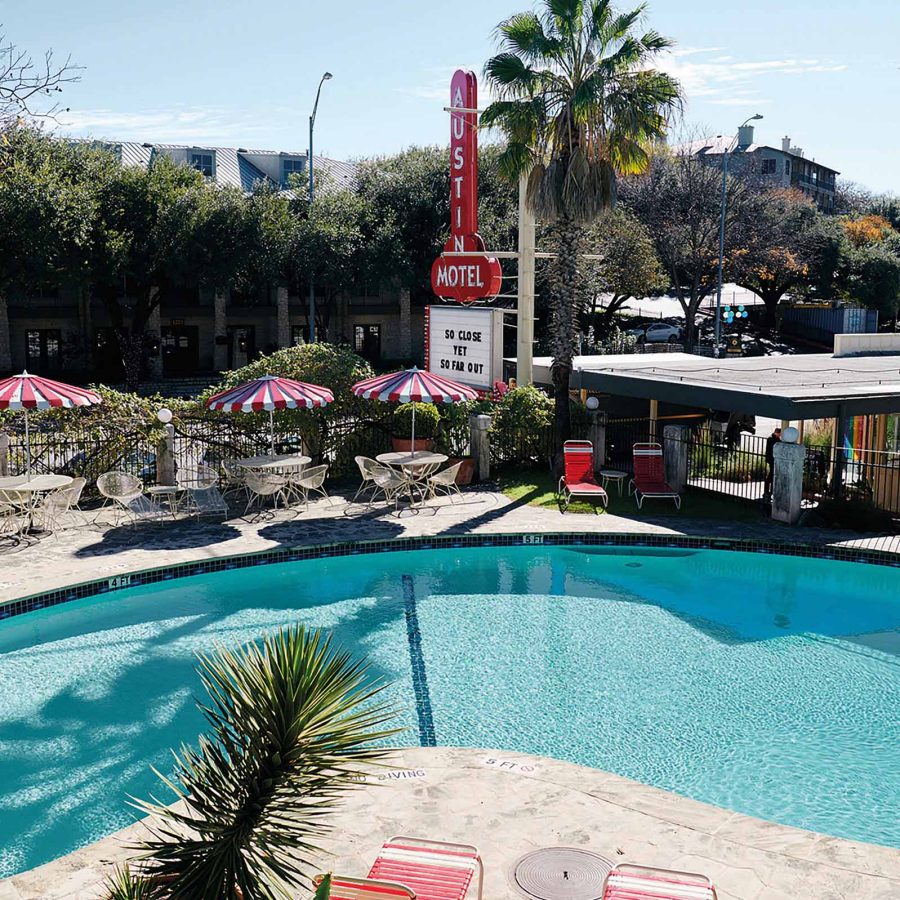 Austin motel pool