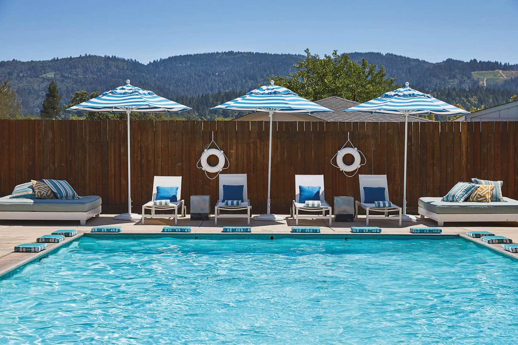 Calistoga motor lodge pool