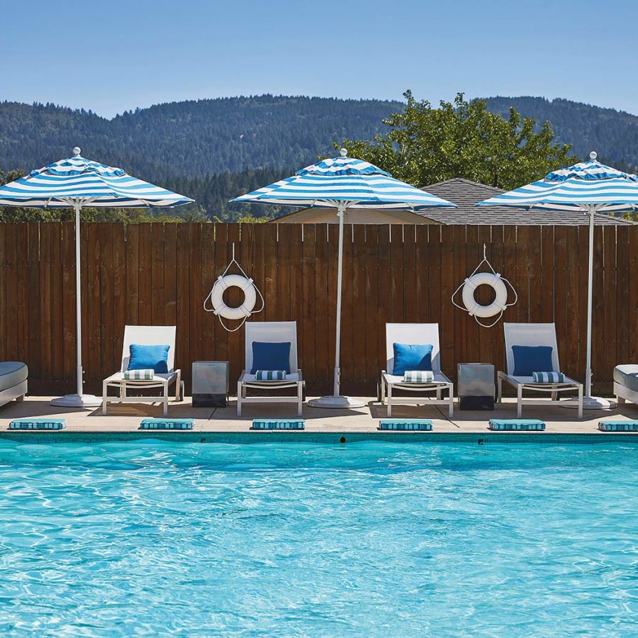 Calistoga motor lodge pool