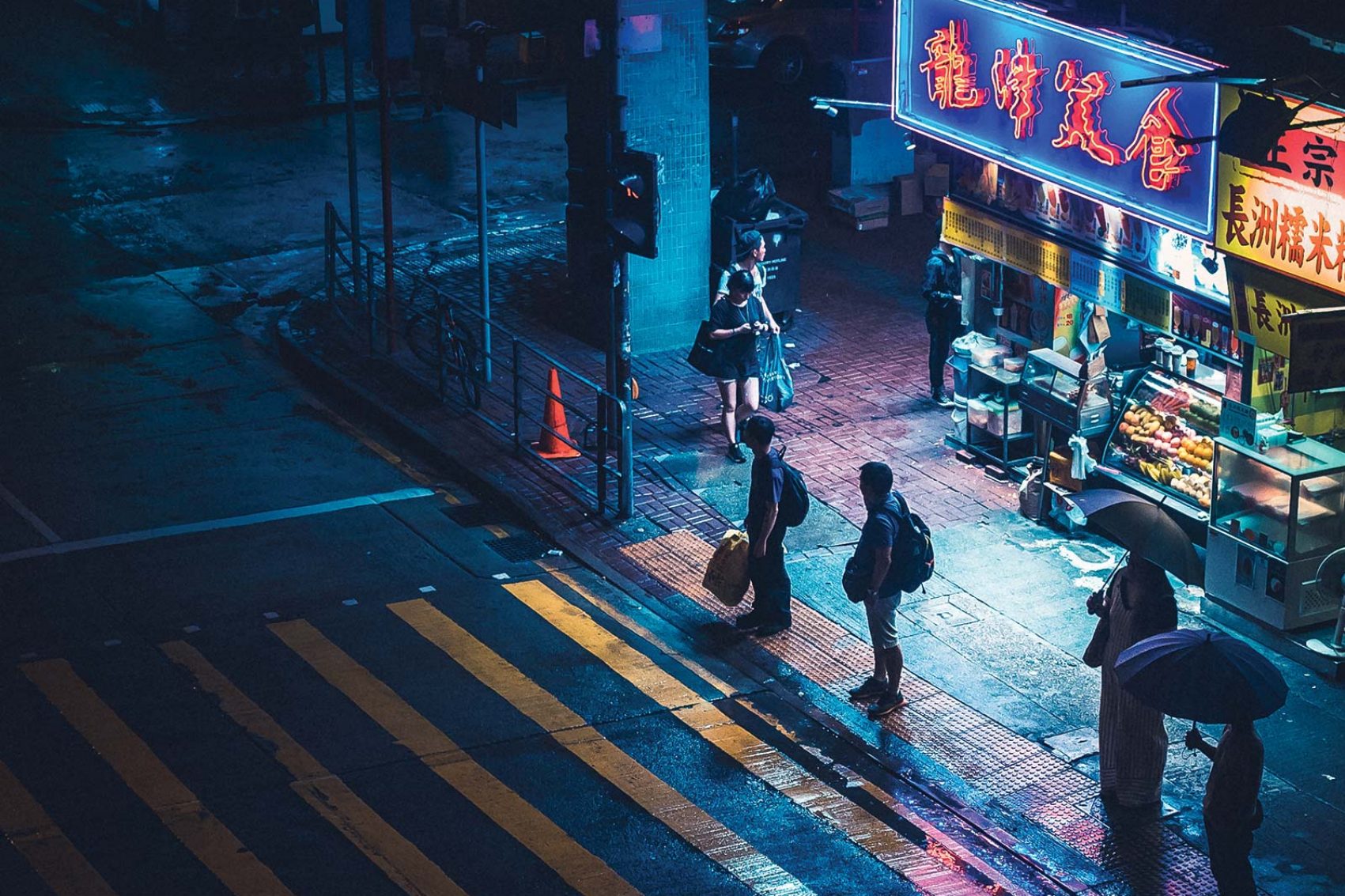 Hong Kong night view