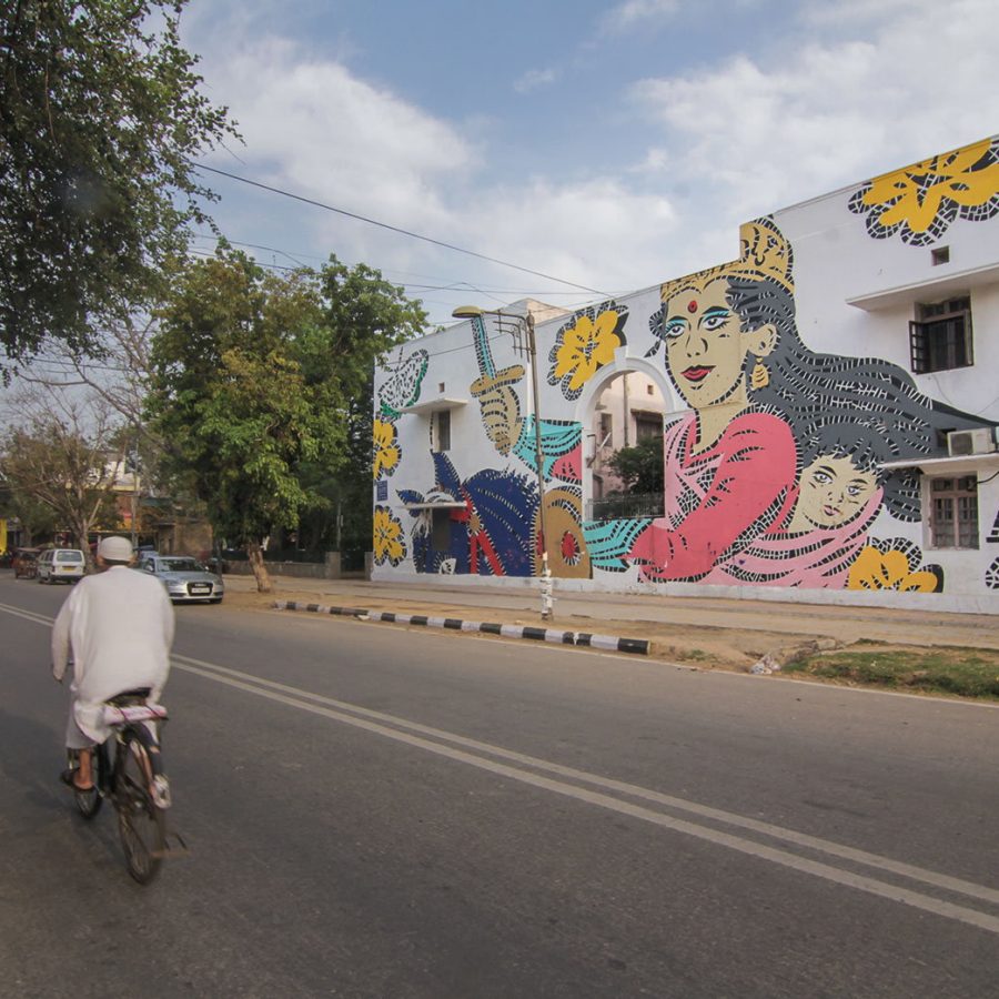 Street art in India