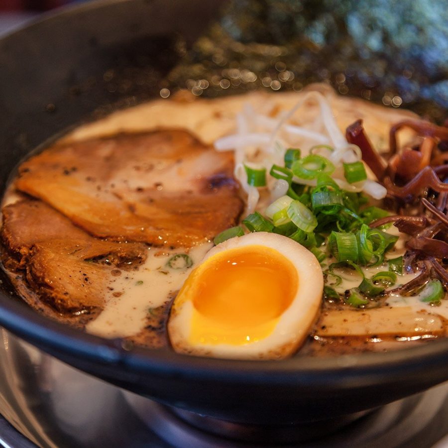 Tokushima ramen of Shikoku Island, Japan