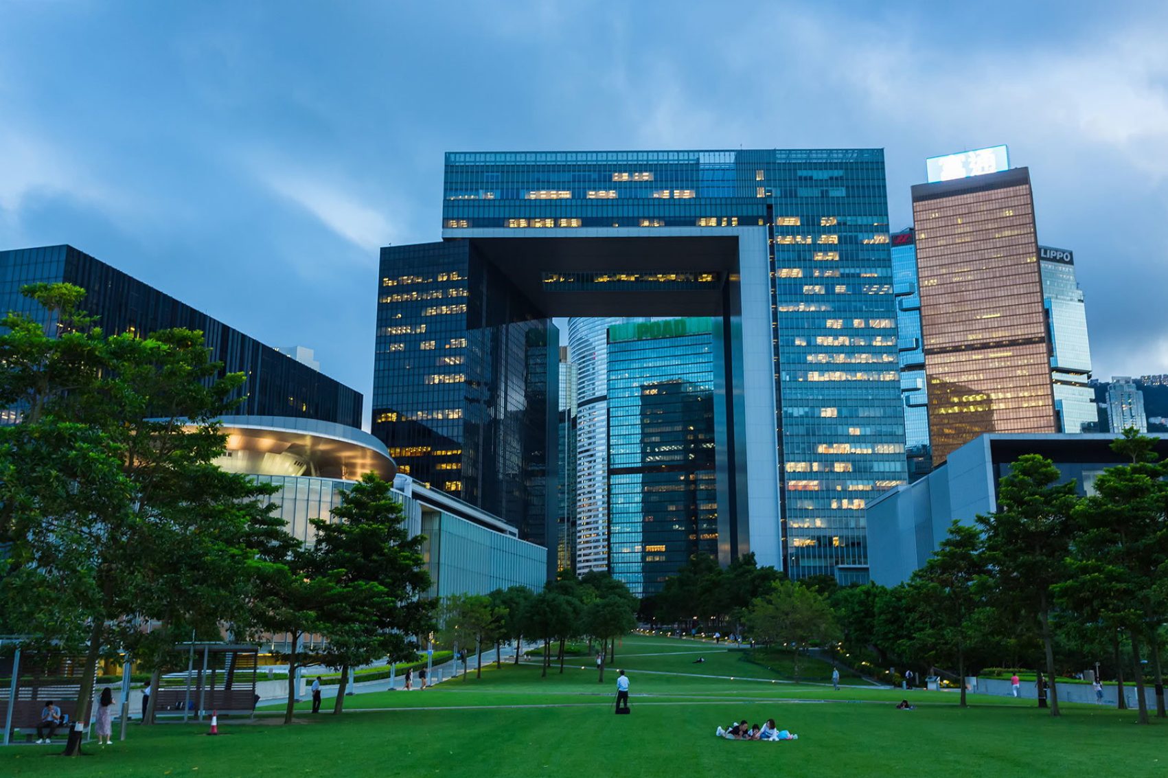 Tamar Park, Hong Kong. Credit: Shutterstock