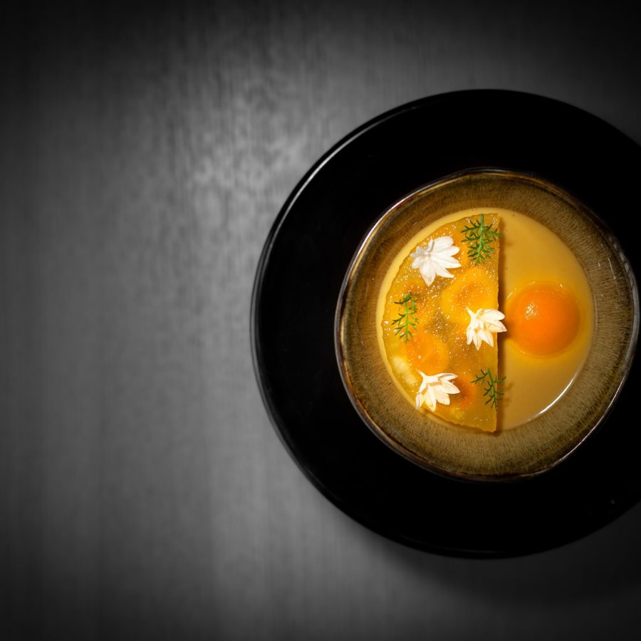 Two-Michelin-starred Arbor's foie gras