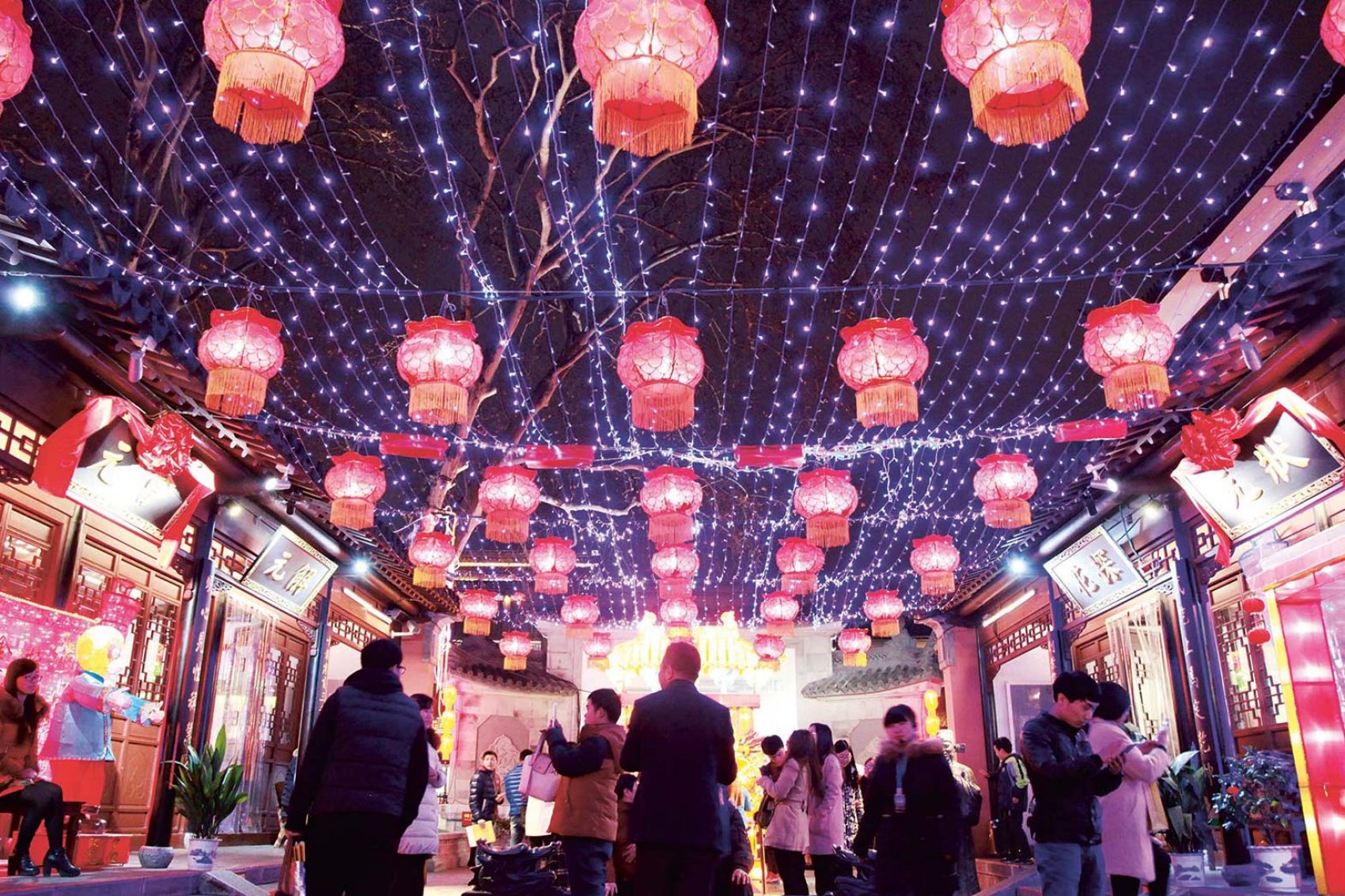 Chinese New Year in Nanjing. Credit: Liu jianhua nj/Imaginechina