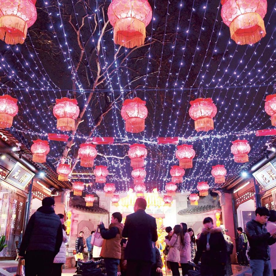 Chinese New Year in Nanjing. Credit: Liu jianhua nj/Imaginechina
