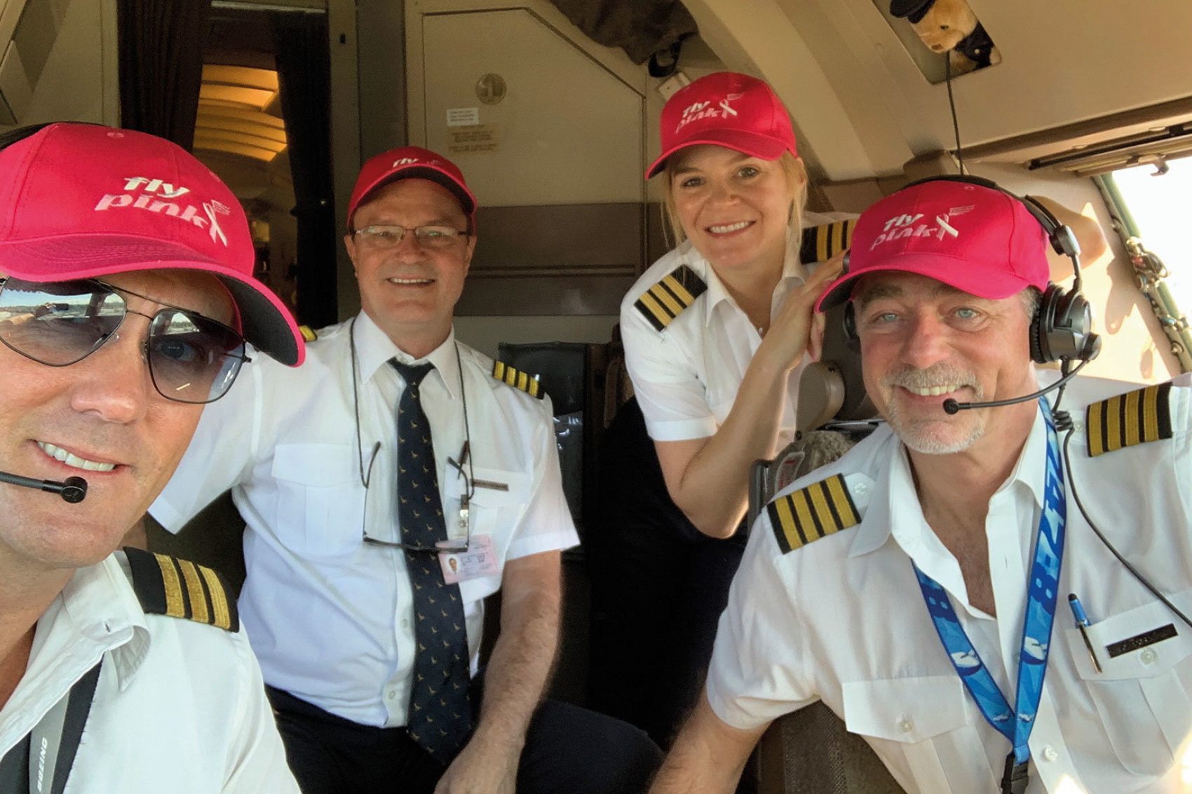 The BCF retirement flight was led by Captain John Graham
