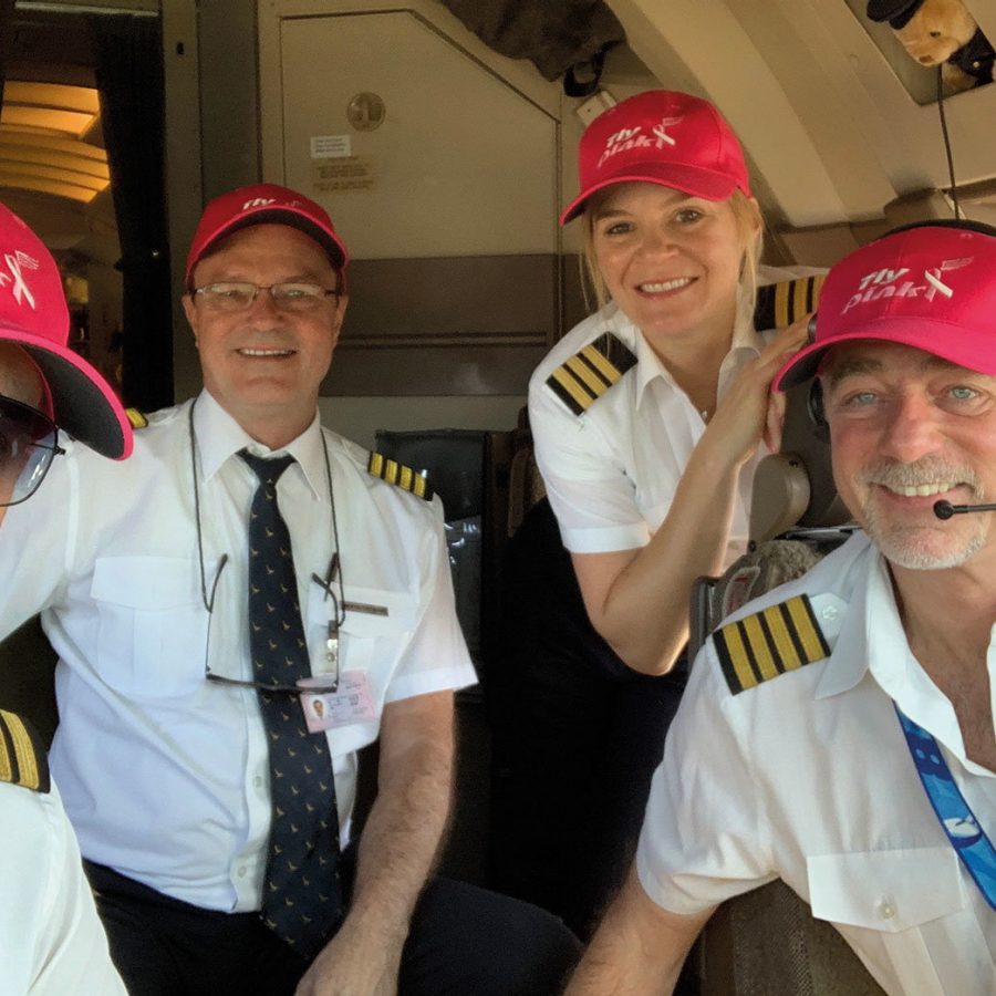 The BCF retirement flight was led by Captain John Graham