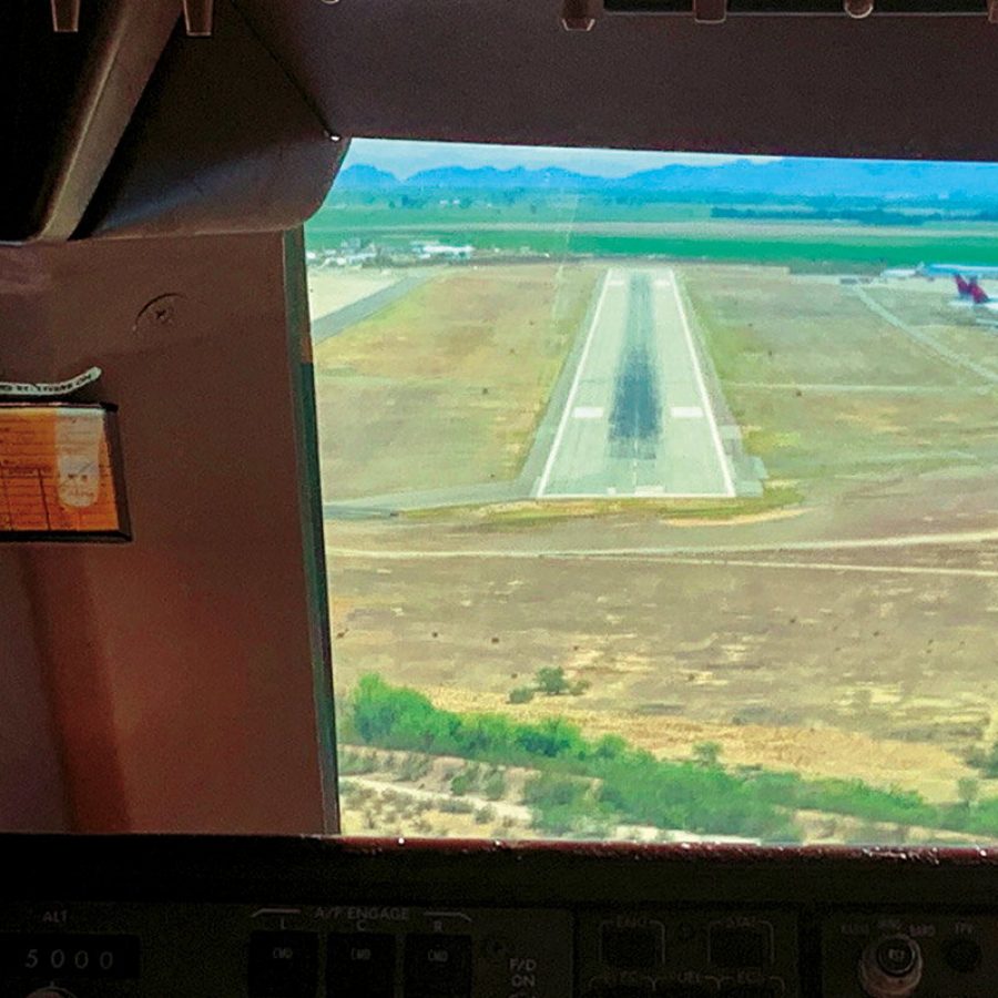 The BCF retirement flight is on the way to land