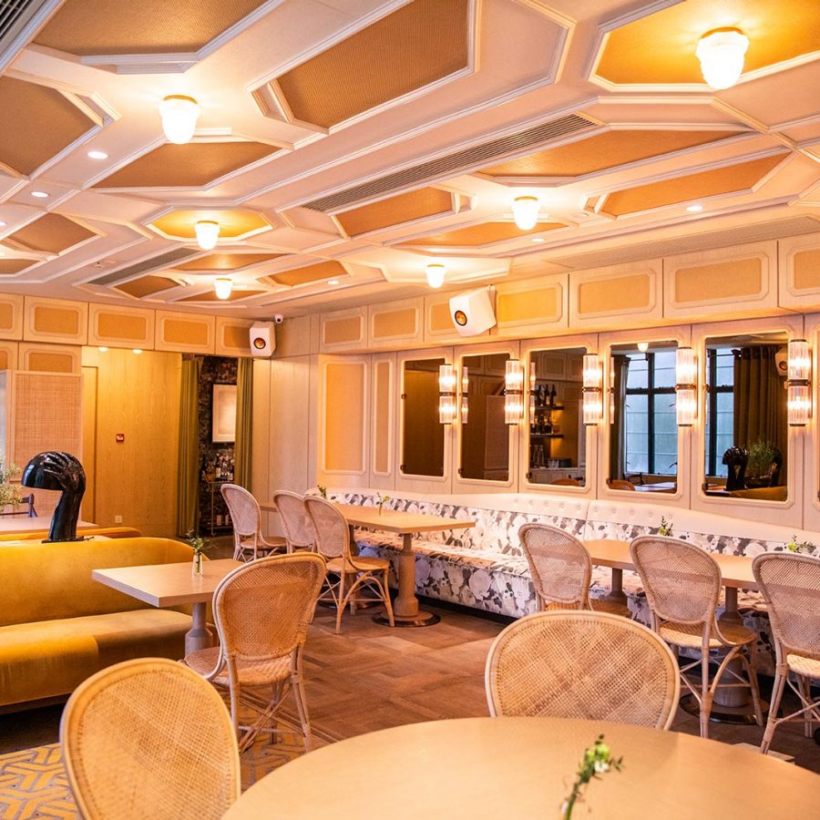Chef Julien Royer's Michelin-starred French bistro Louise
