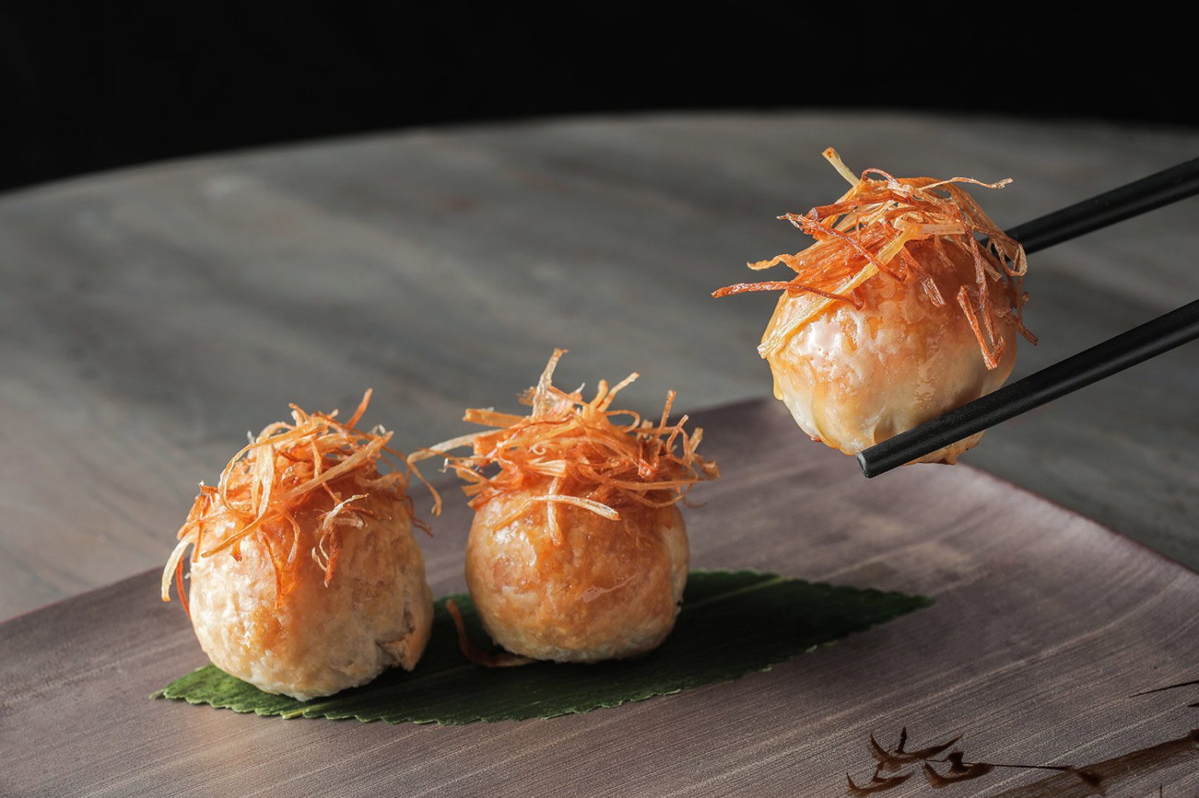 Pan-fried lamb buns from Rùn at the St Regis Hong Kong