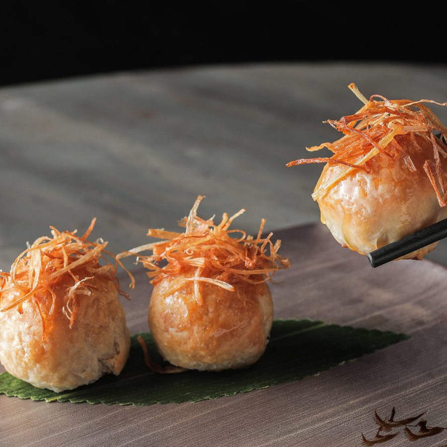 Pan-fried lamb buns from Rùn at the St Regis Hong Kong