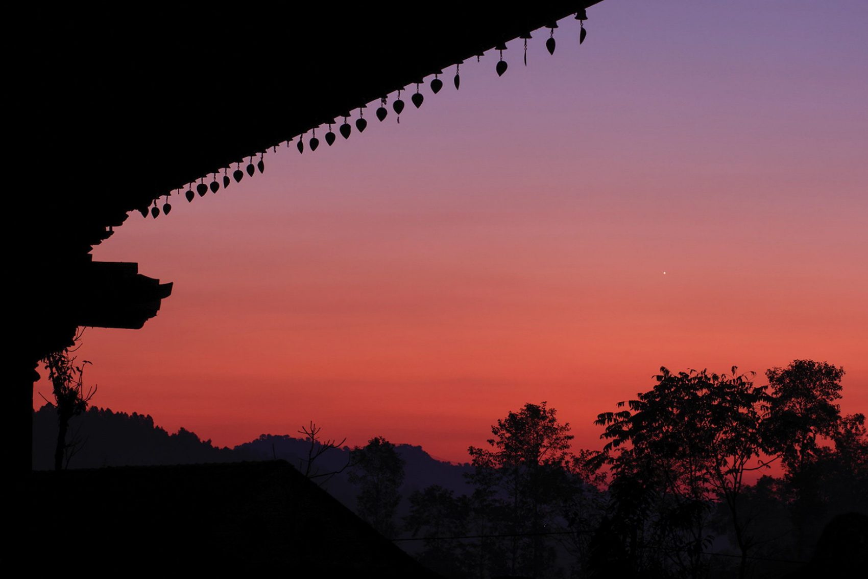 Sunset in Panauti