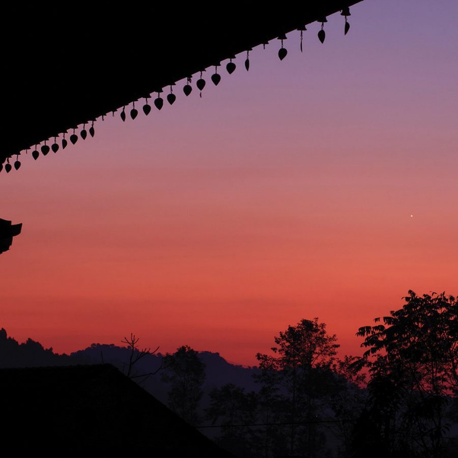 Sunset in Panauti
