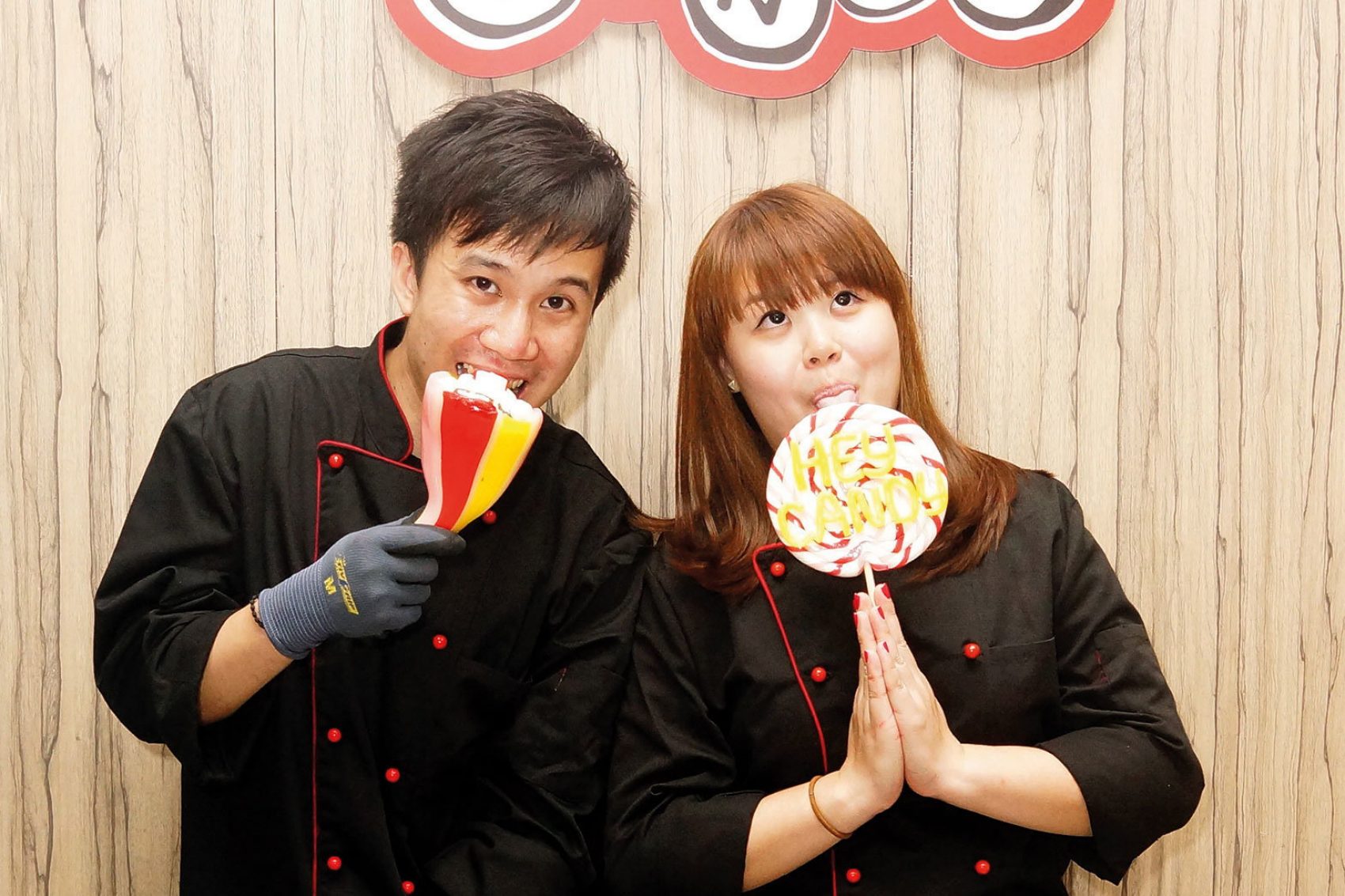 Hey Candy founders Jeffi Lam and Manie Li