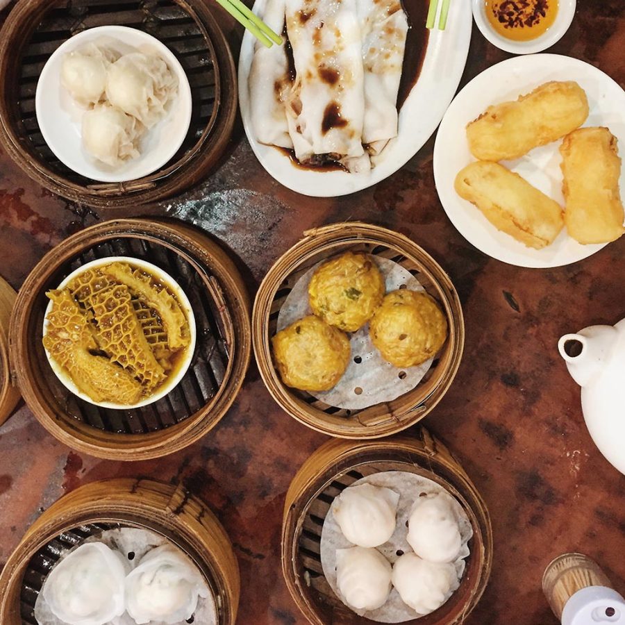 A table of dim sum 