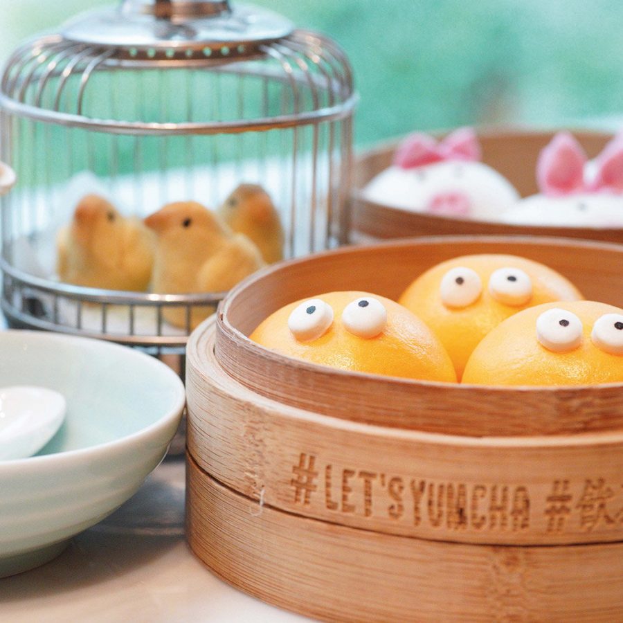 Yum Cha, a dim sum restaurant in Hong Kong has become Insta-famous for its emoji steamed custard buns