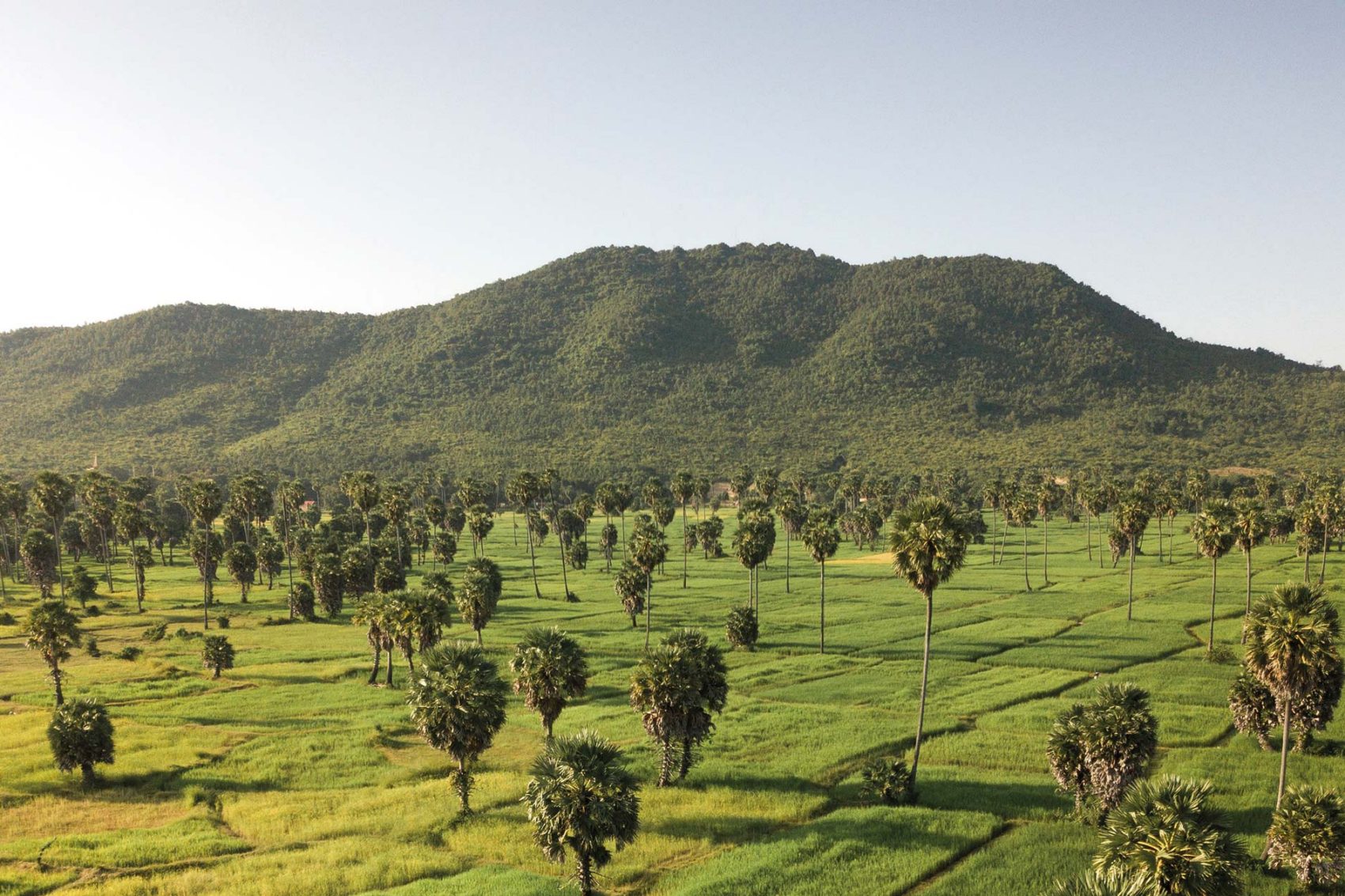 Rural area in Cambodia
