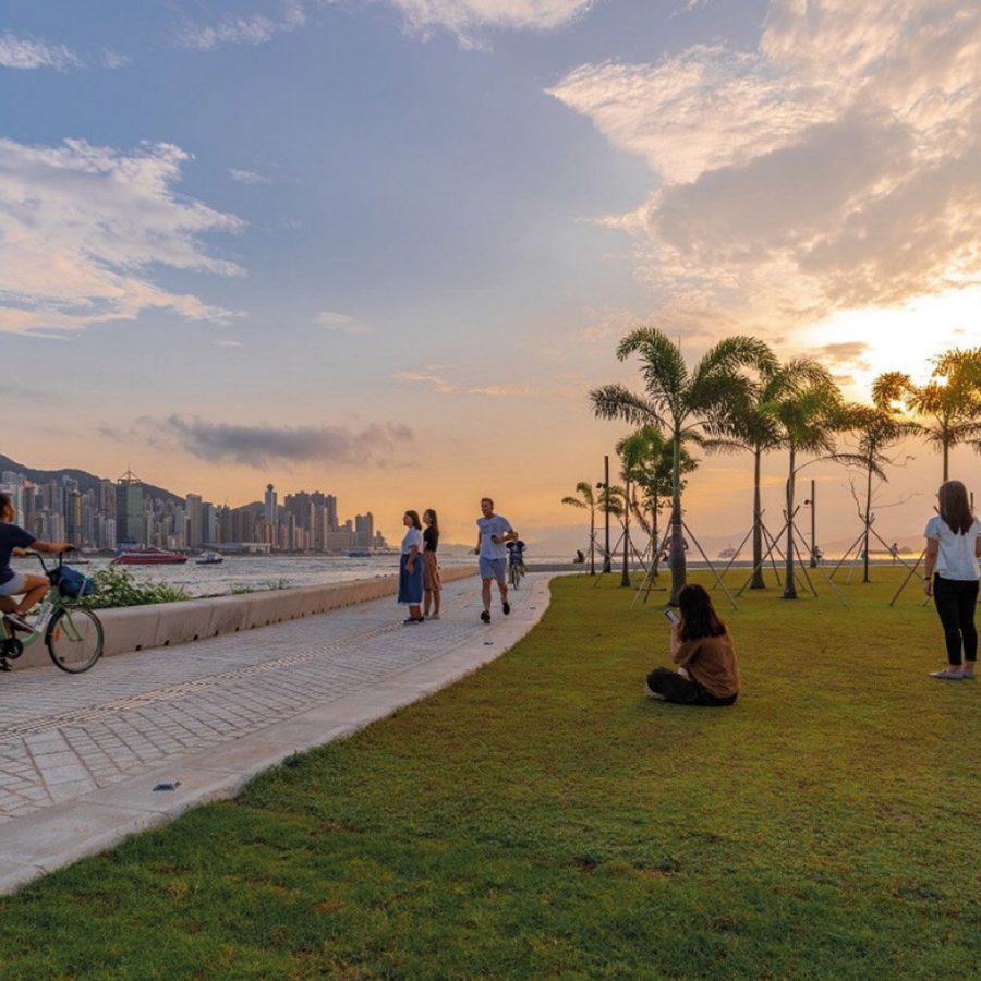 West Kowloon waterfront. Courtesy of West Kowloon Cultural District